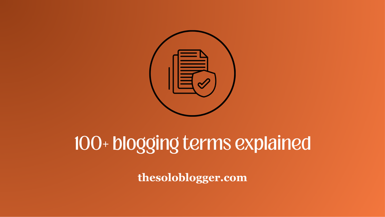 100+ Blogging Terms Every Beginner Should Know (2026)